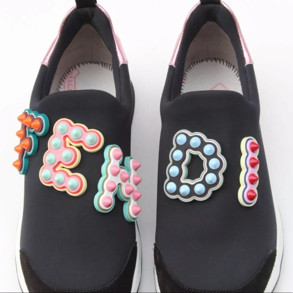 Fendi fun fair logo sneaker